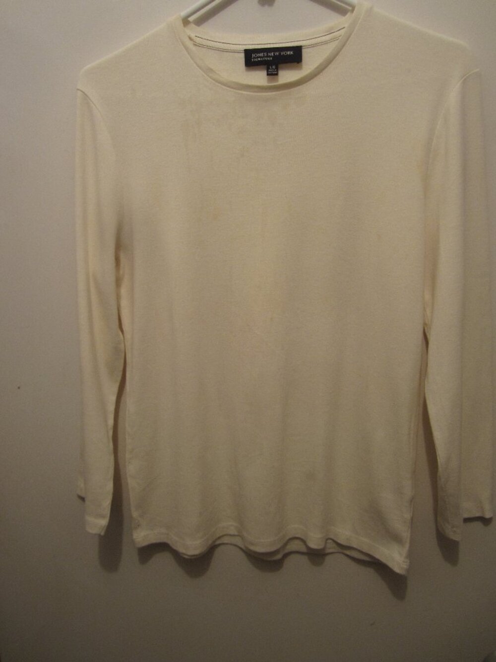 Long Sleeved Crew Neck Shirt